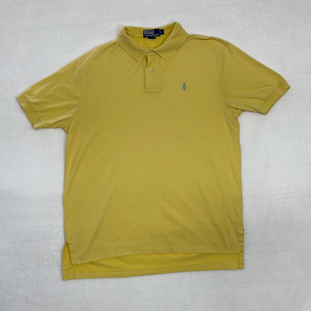 Polo by Ralph Lauren Men’s Polo Shirt Yellow sz Large